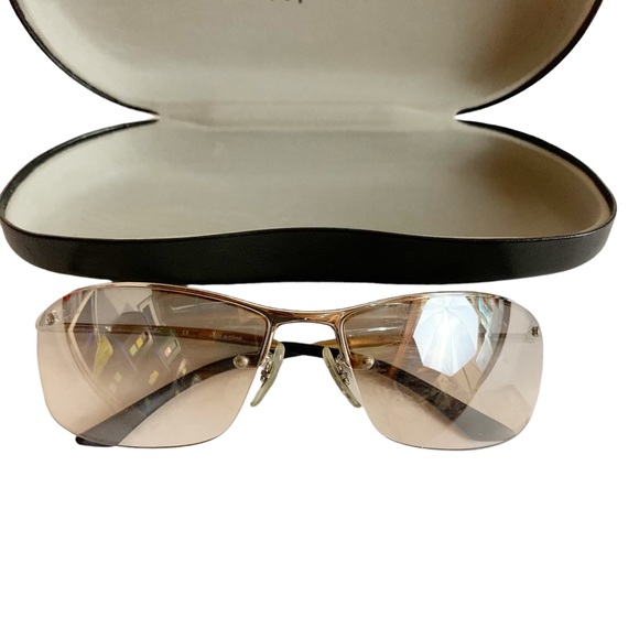 Ray-Ban 3183 Polarized Mens Sunglasses Gun Metal Gray Rectangle 003/BZ - Picture 4 of 10